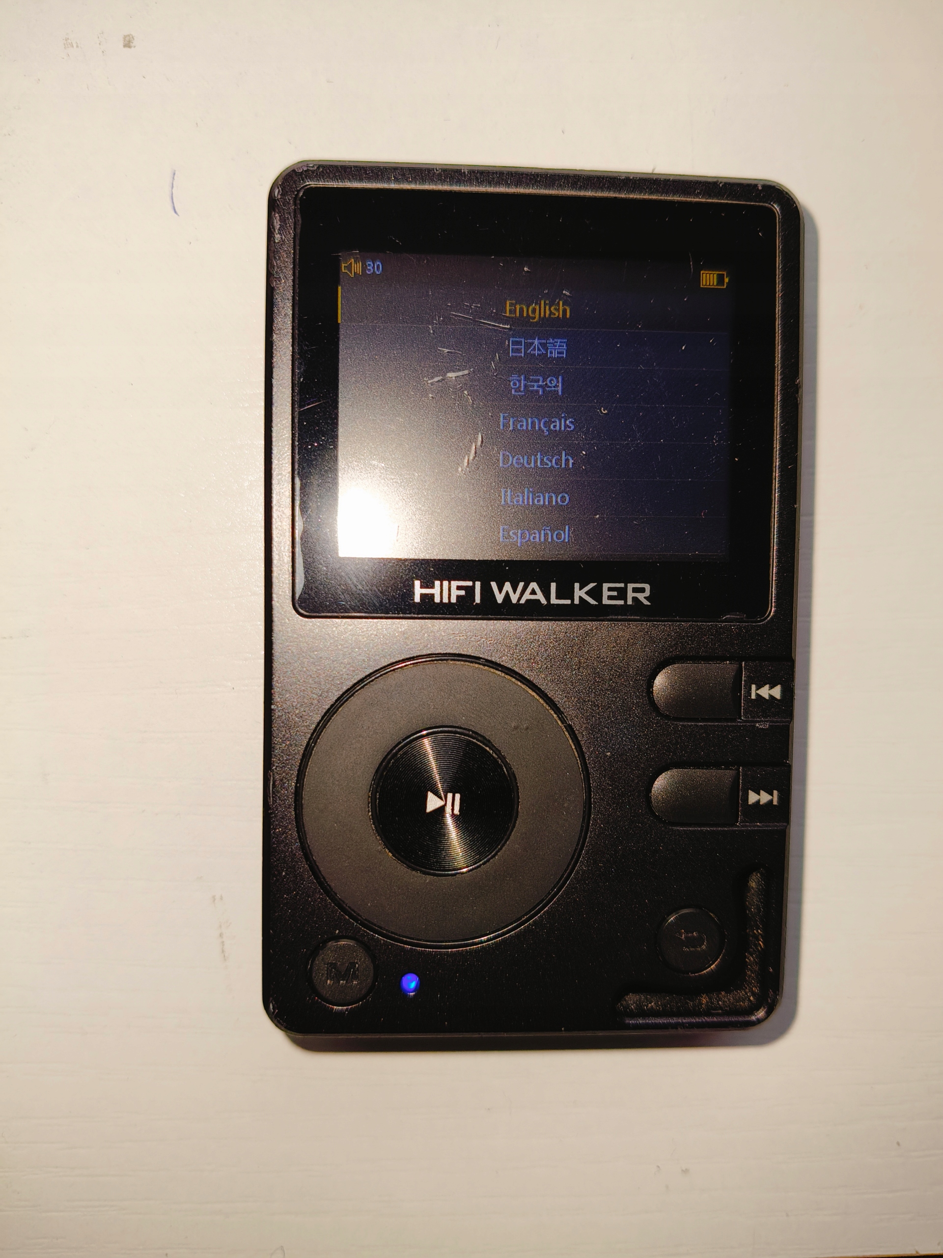 MP3 HIFI WALKER H2 czarny 64 GB Odtwarzacz Muzyki Model H2
