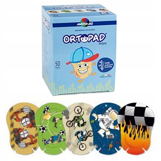 

Ortopad Boy Medium Duży wzór Plastry na oko zez 50