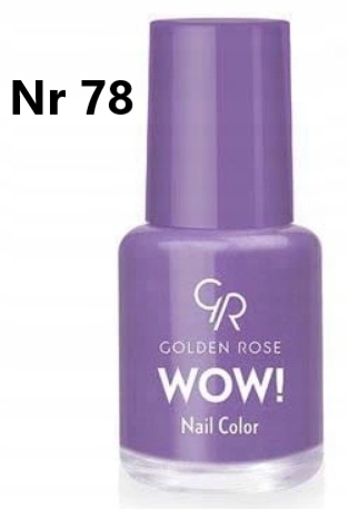 Golden Rose Wow Nail Color 6ml 78