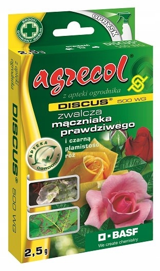 

Discus 500 Wg 2.5 g Agrecol czarna plamistość róż