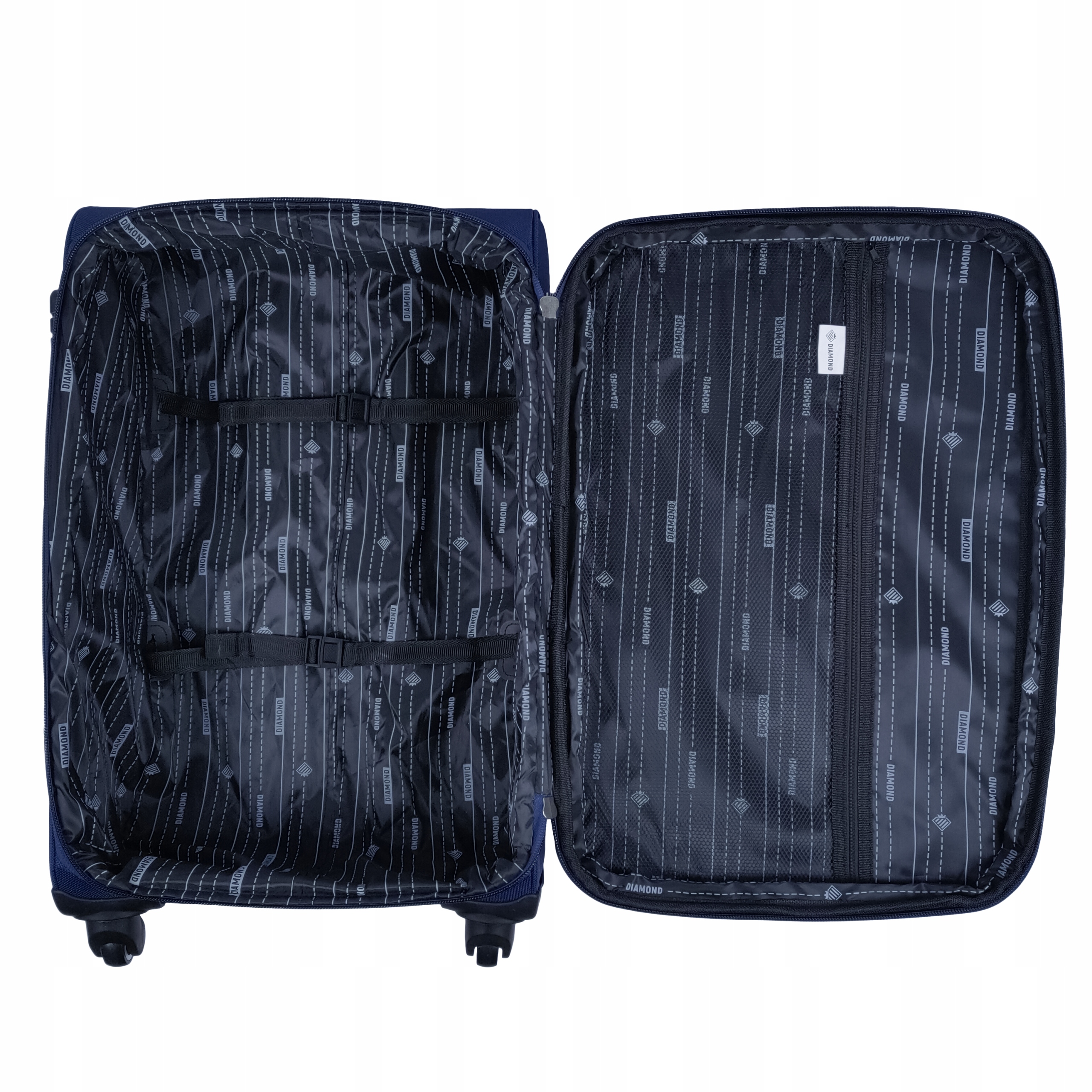 WALIZKA ŚREDNIA "M" DIAMOND Miękka Ruby 24" (C330) Codura Kod producenta C330_M