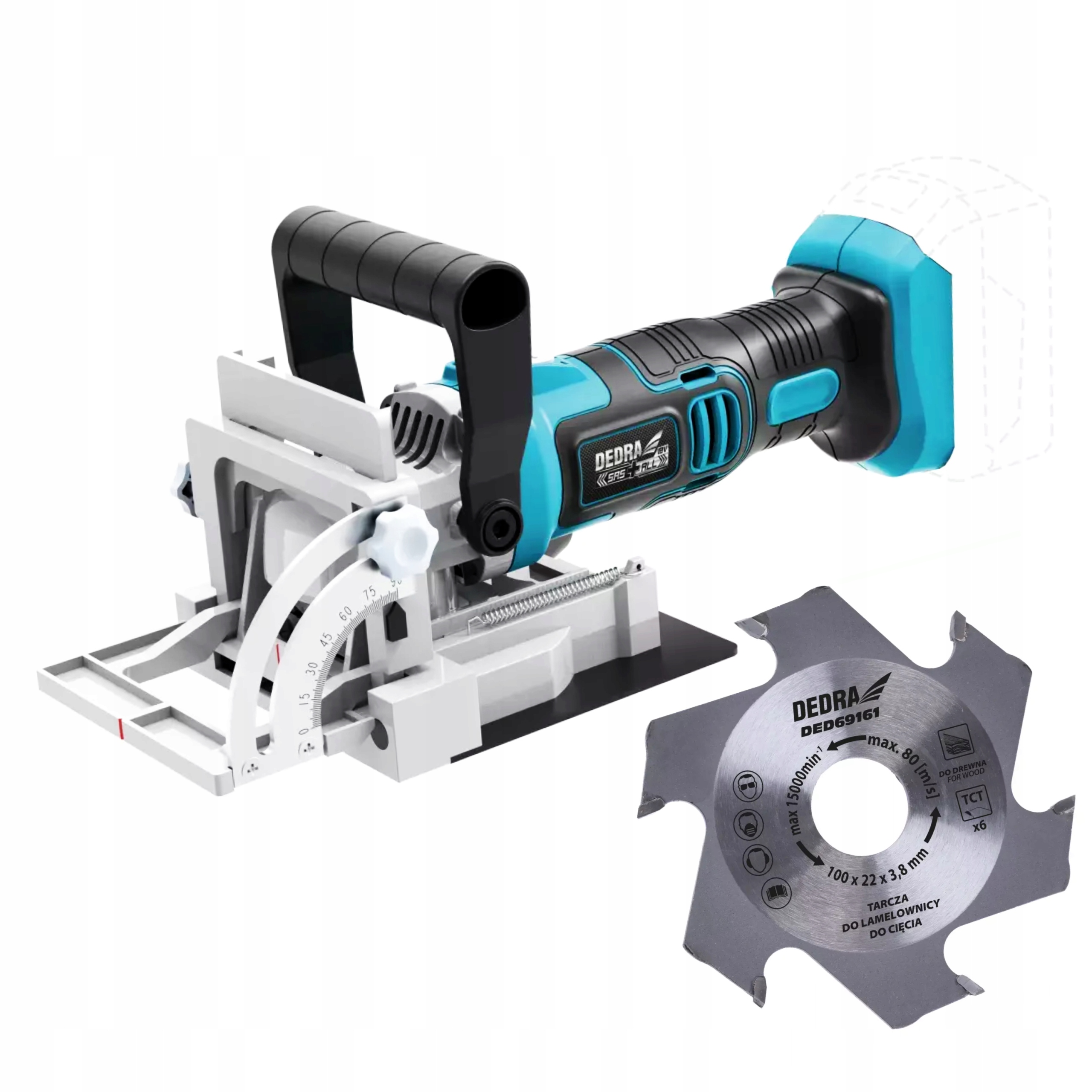 DEDRA LAMELOWNICA AKUMULATOROWA LAMELKA 18V SAS+ DED6916 FREZARKA Kod producenta DED6916