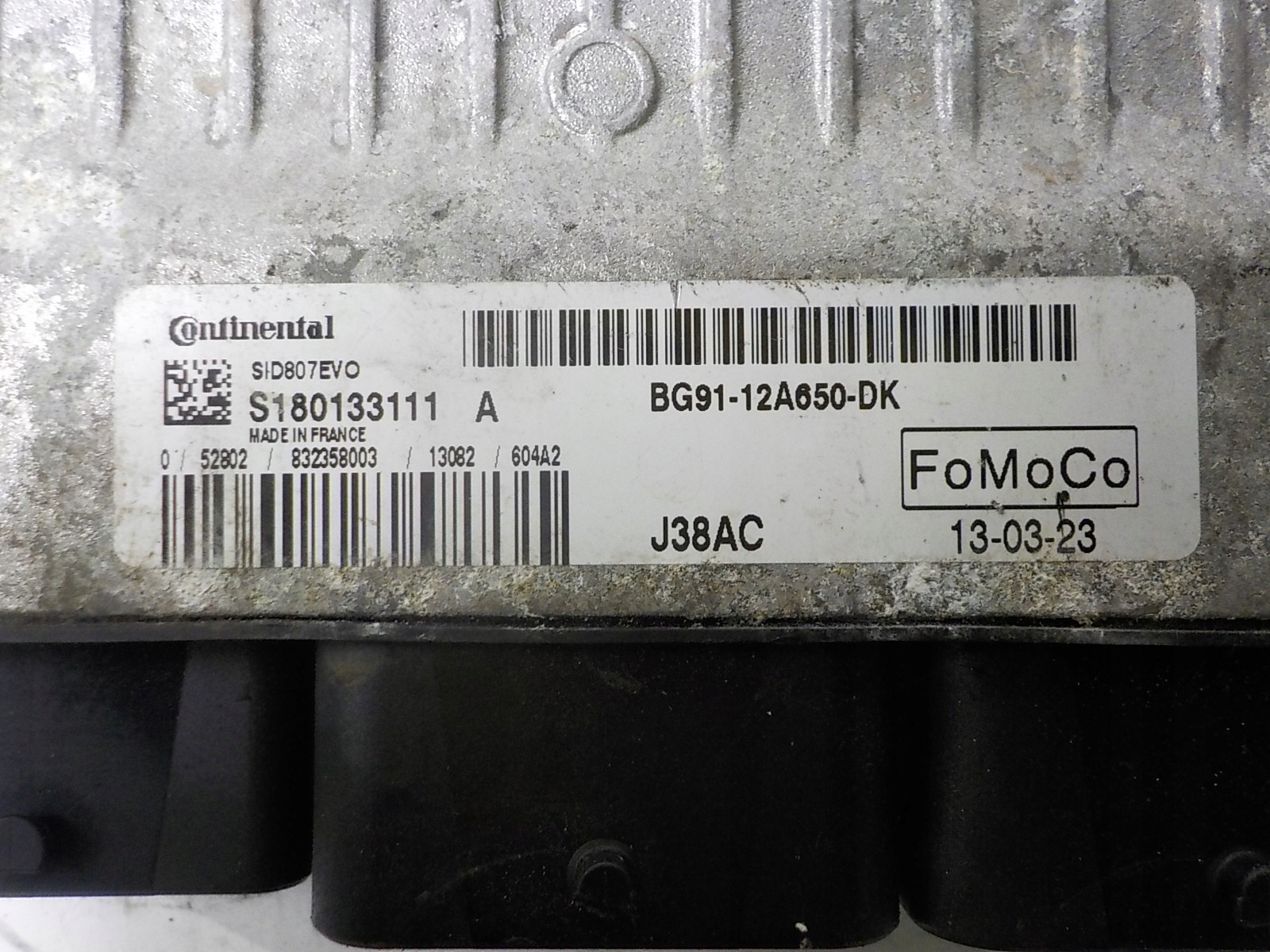 FORD MONDEO IV computer control unit S180133111A BG91-12A650-DK