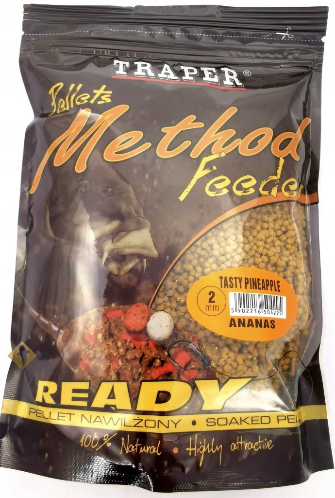 Pellet gotowy ready 2mm/500g Ananas Traper