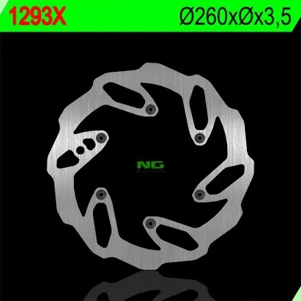 Predný brzdový kotúč NG1293X (260X-X3,5) Wave