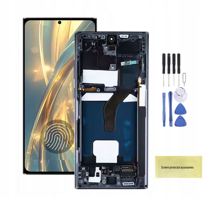 LCD Digitizer Ramka do Samsung Galaxy S22 Ultra 6,78
