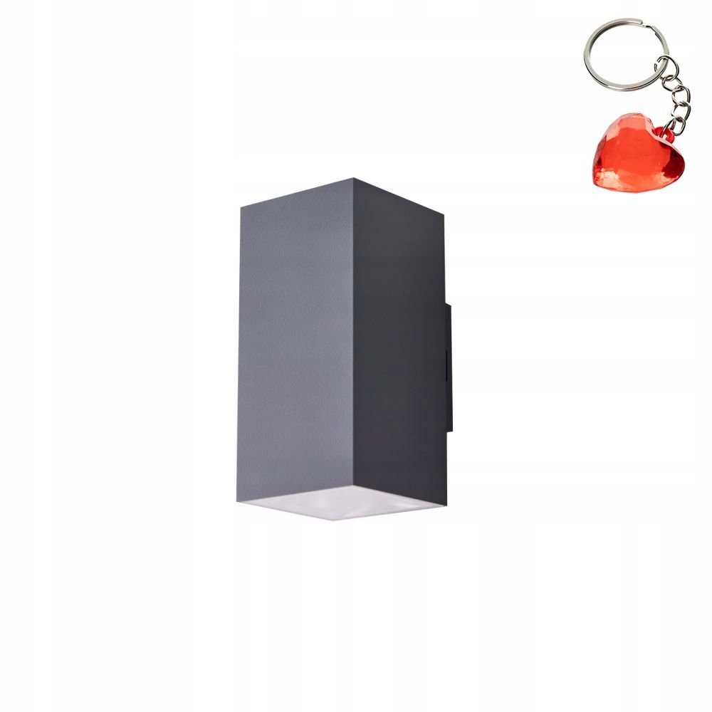 Led venkovní nástěnné svítidlo Roland 2 Sq IP65 Dgr AZ5231 Azzardo