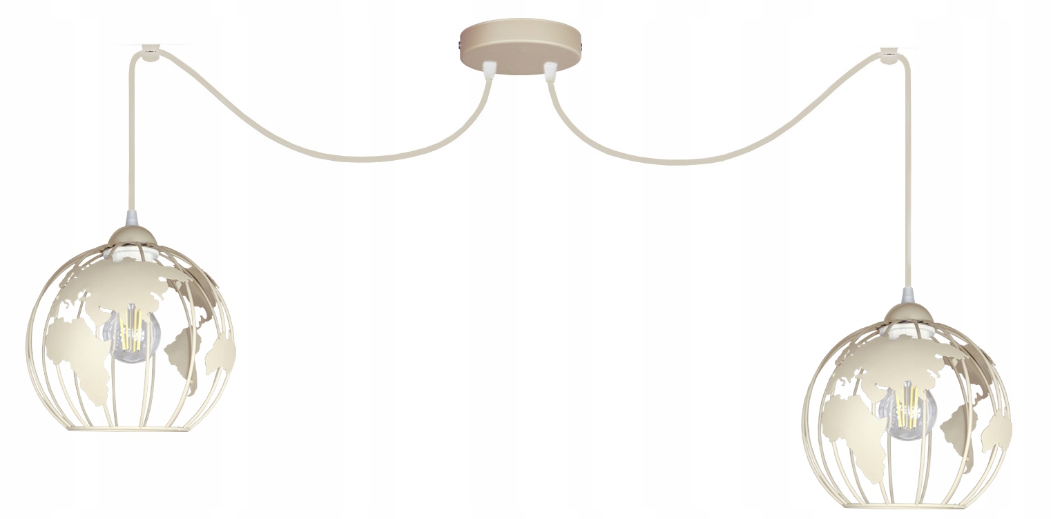 Závěsná stropní lampa Globus lustr stropní svítidlo loftová stropní lampa do obývacího pokoje