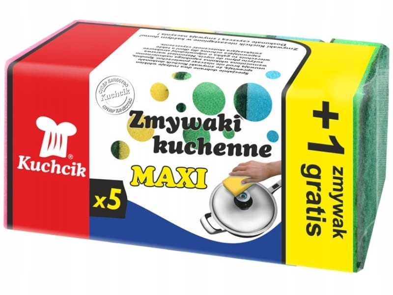 

Kuchcik Zmywaki Kuchenne Maxi 6 Sztuk