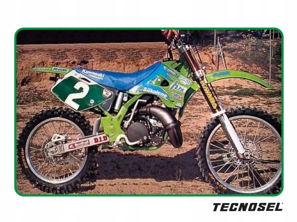 Blackbird Sada Nálepiek (oklein) Kawasaki Kx 125/250 '94-'98 Replika Tea
