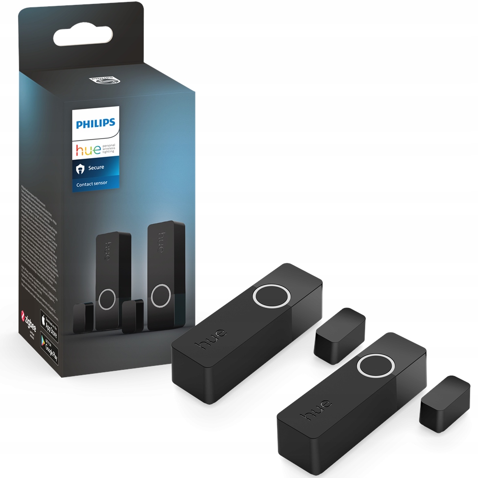 Snímač kontaktu s oknami a dverami batériový Smart Secure Philips Hue 2 ks