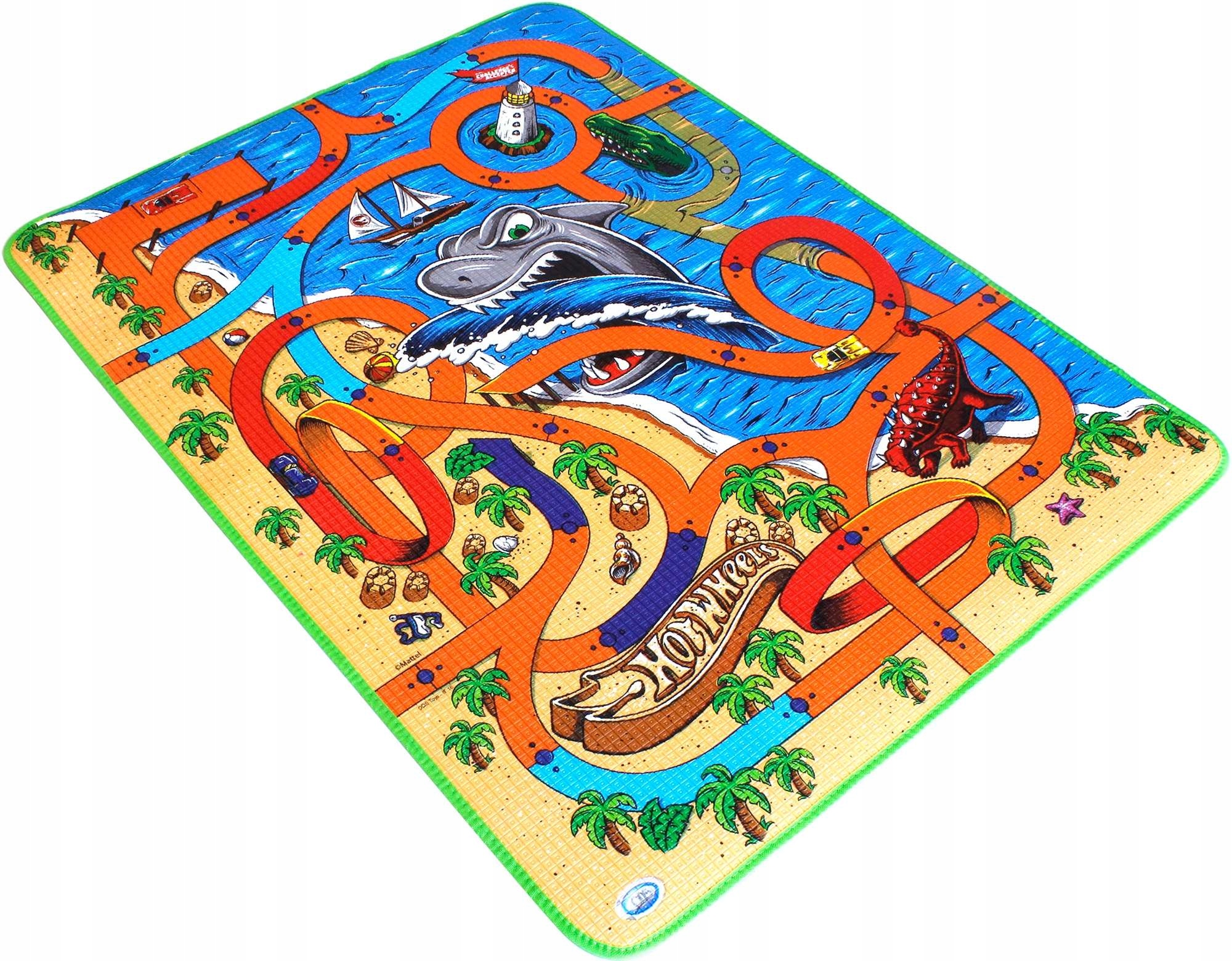 

Hot Wheels Mata Piankowa Do Zabawy Uliczki 120x90