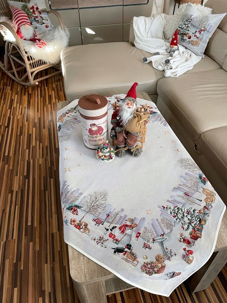 Ubrus 100x100 cm vánoční 1257