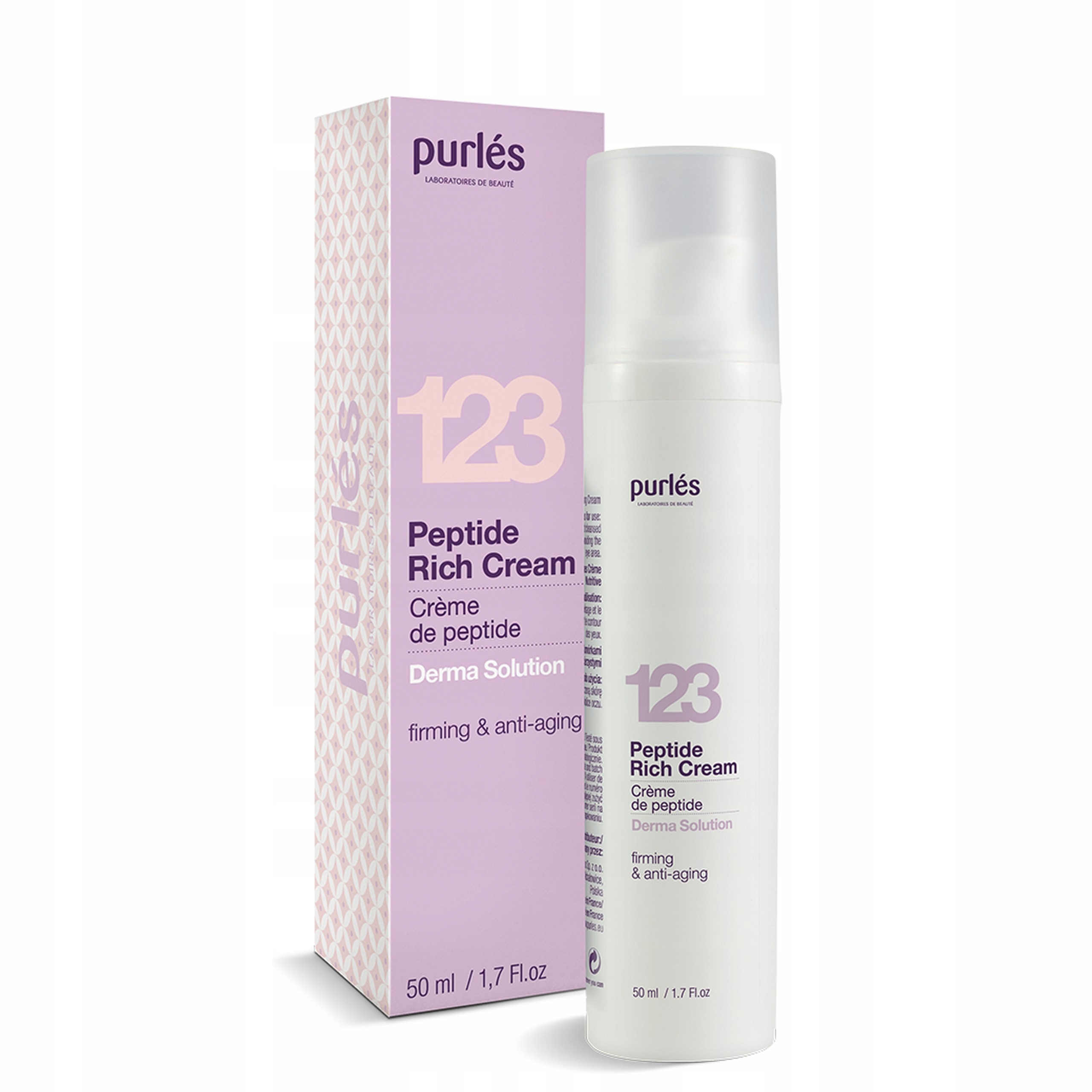 Purlés 123 Peptide Rich Cream odżywczo-regenerujący krem peptydowy