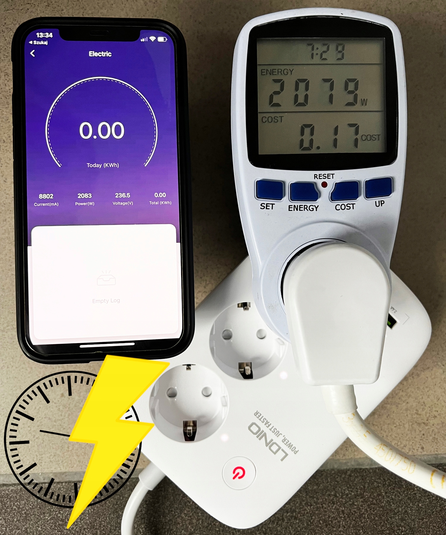 Listwa zasilająca SMART WiFi USB TUYA QC3.0 PD LED Marka Ldnio