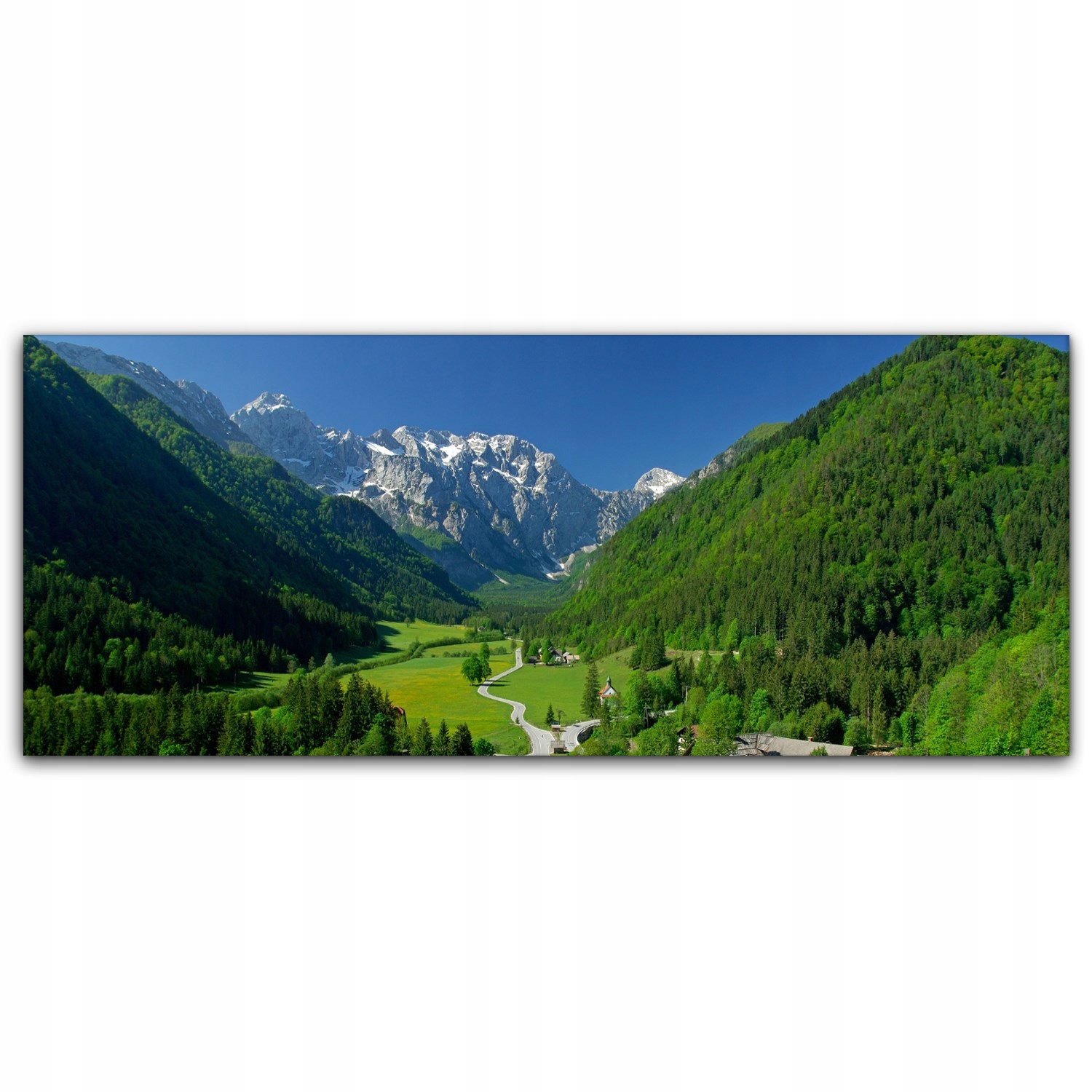 

Obraz na płótnie z foto 125x50 Alpy Góry Krajobraz