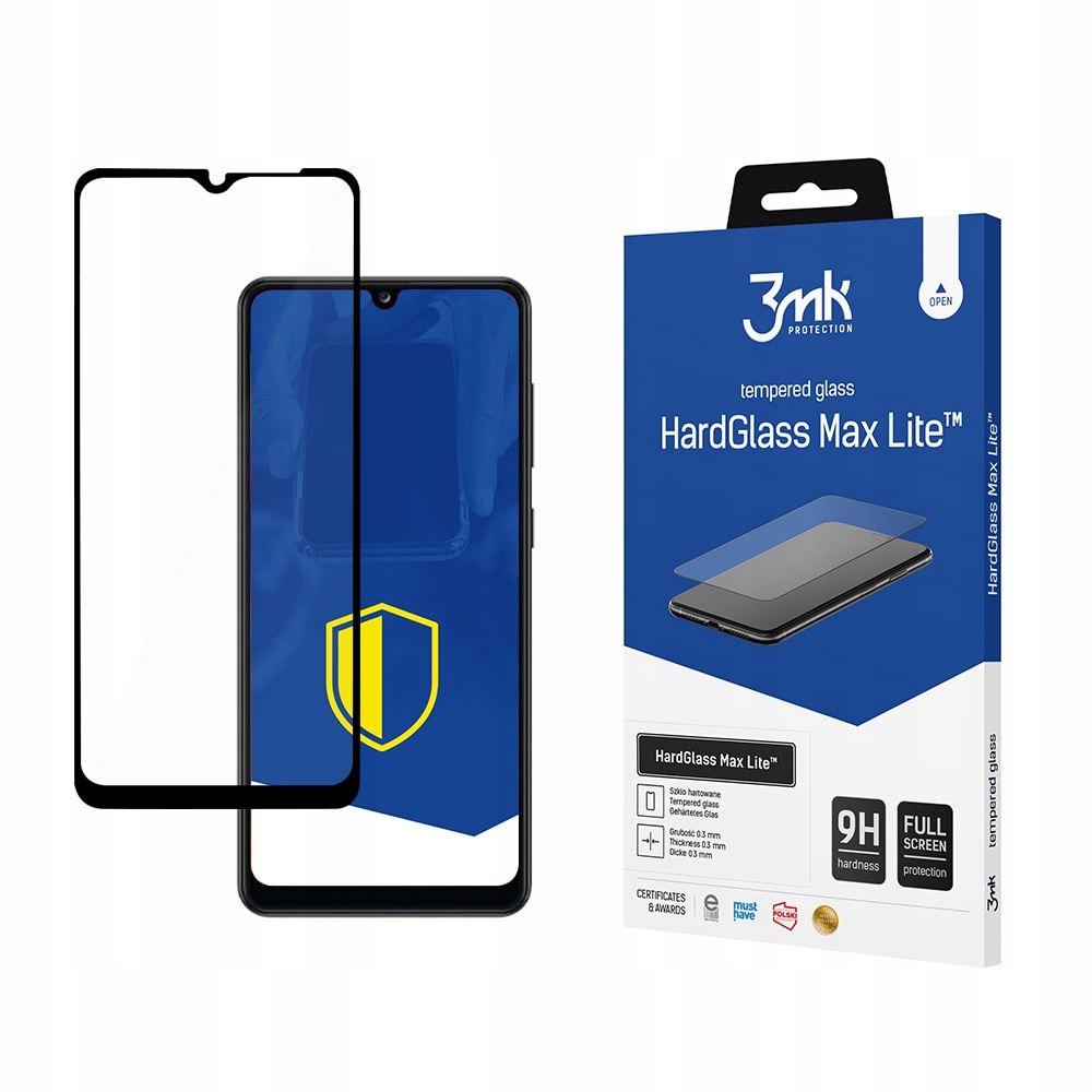 Samsung Galaxy A32 4G Black 3MK Hardglass Max LI
