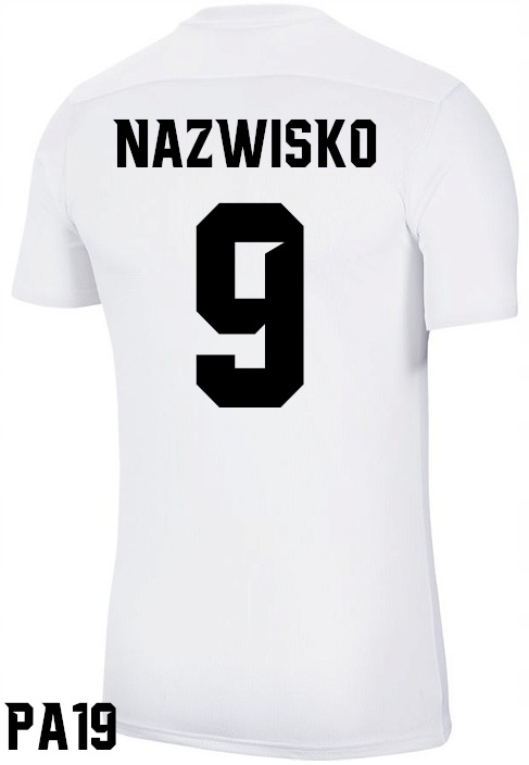 Adidas strój piłkarski z NADRUKIEM L własny herb Rozmiar L