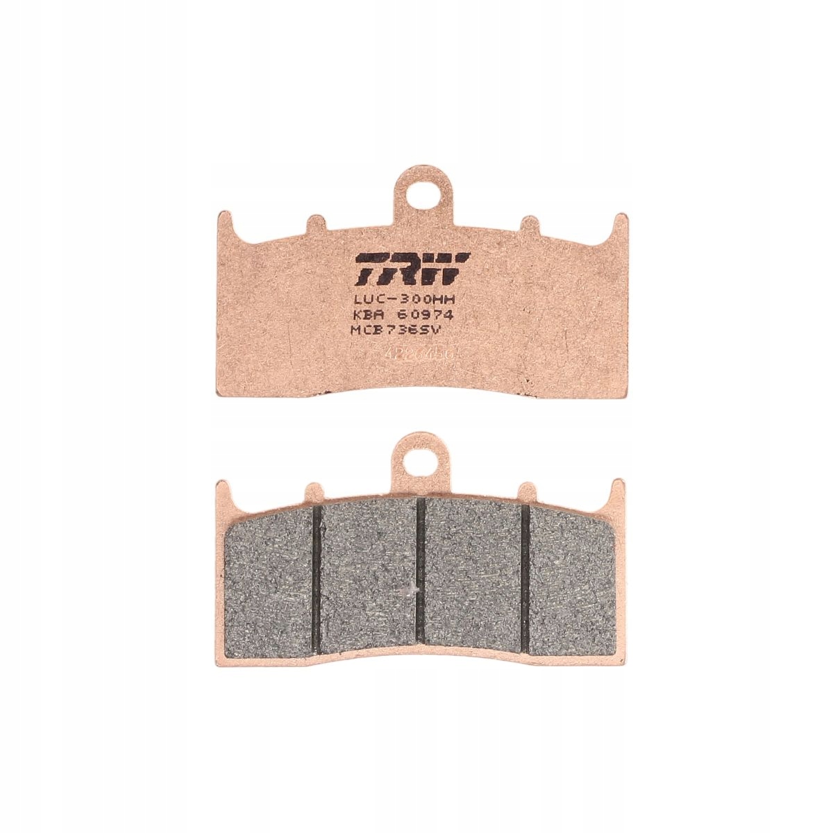 MCB736SV - Тормозные колодки передние BMW K R 850-1600 2000-LUCA