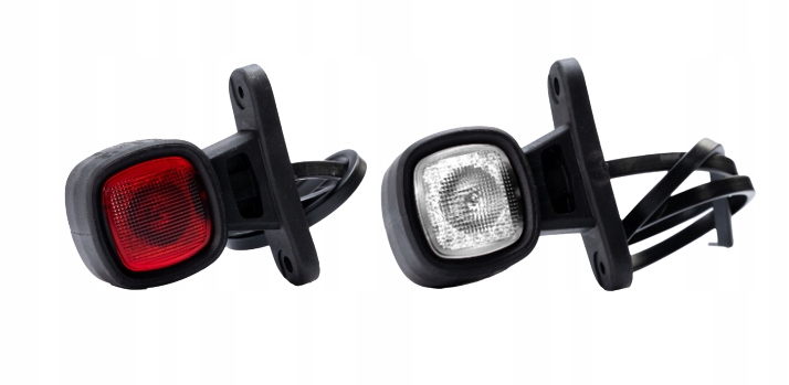 KOMPLET LAMPA OBRYSOWA GABARYTOWA LED 12-24V x2SZT