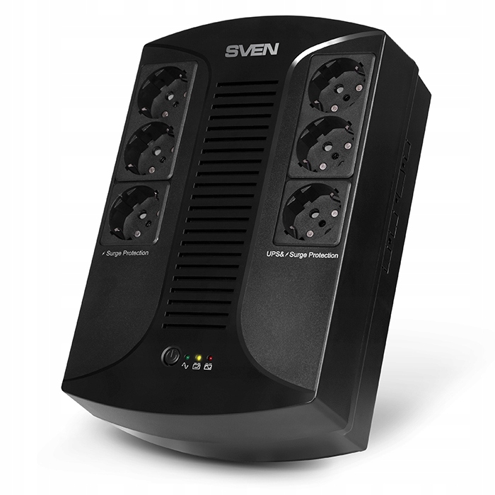 Sven UP-L1000E stabilizátor napětí, Ups 510W 6 zásuvek Eu 643S593 1000VA