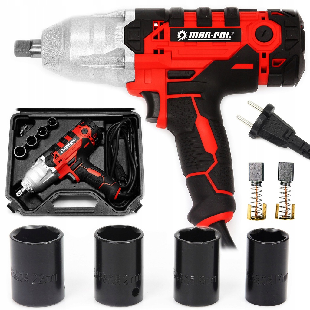 KLUCZ ELEKTRYCZNY UDAROWY DO KÓŁ 1/2'' mocny ZESTA Kod producenta M80489