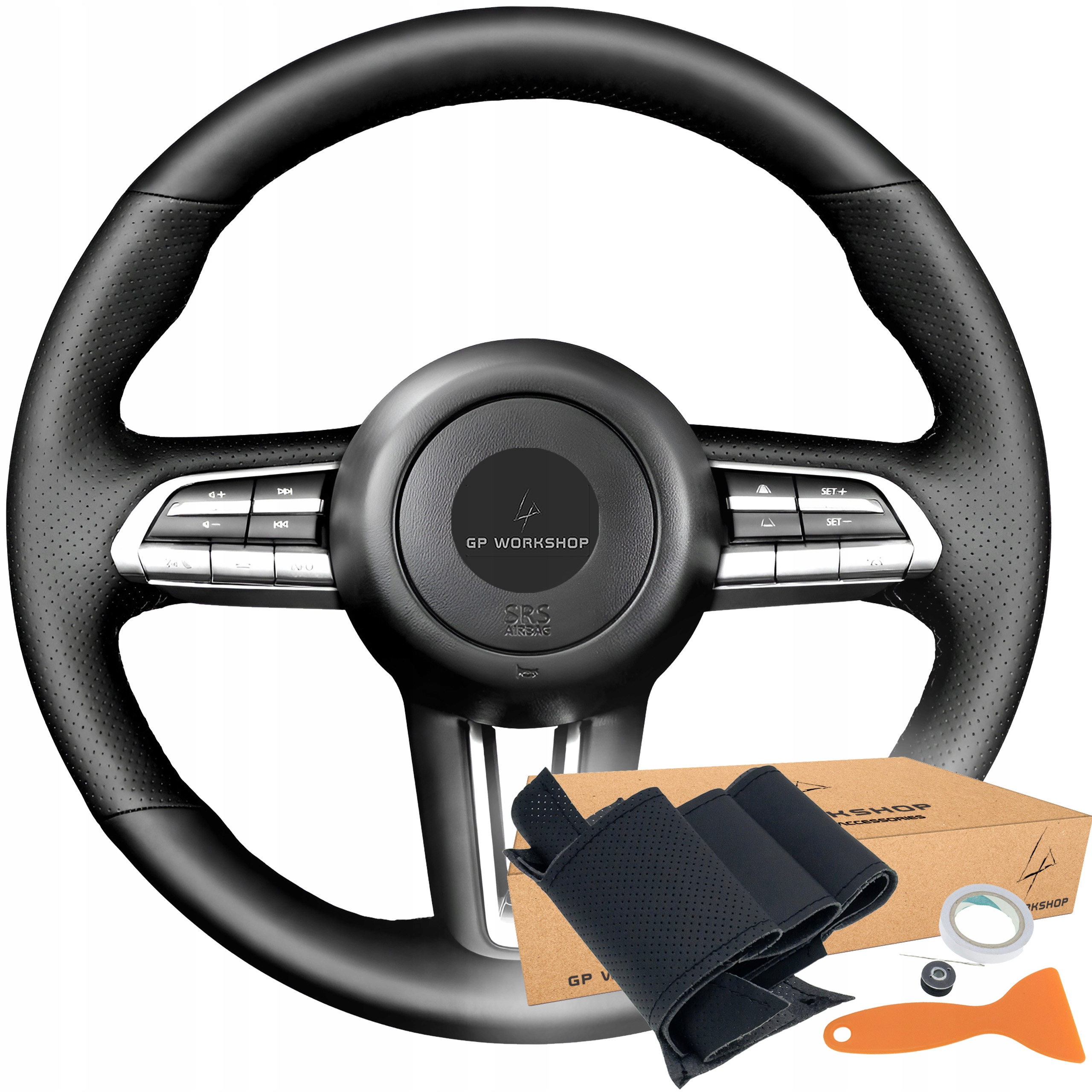 Pokrowiec Na Kierownice Skóra Do Obszycia Do Mazda 3 XC-30 2019-2020