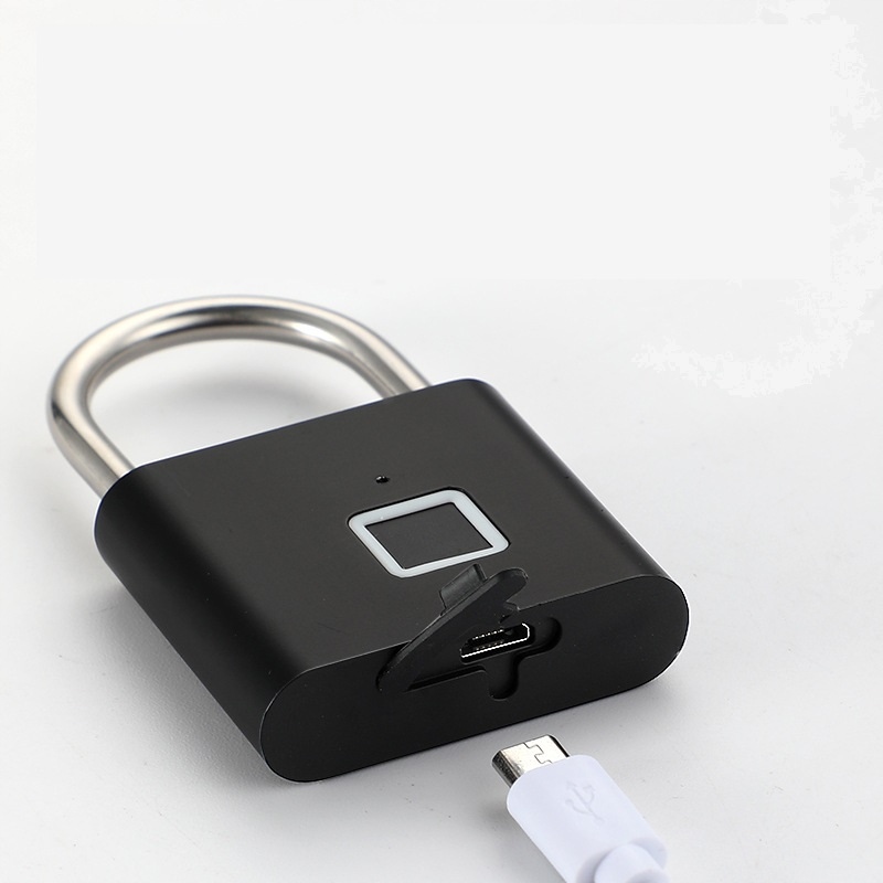 Smart Fingerprint Padlock Keyless black Kod producenta fdggrere924