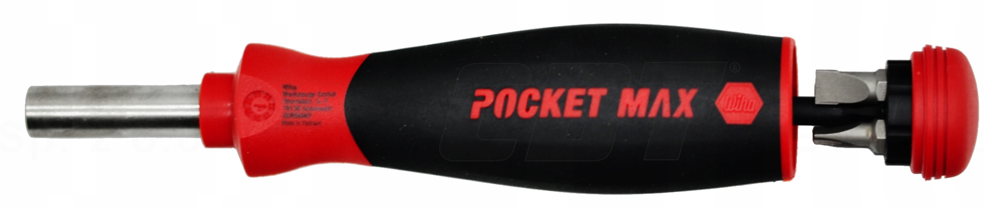 WKRĘTAK Z MAG BITÓW POCKET MAX WIHA 1/4" 45292 Liczba elementów zestawy