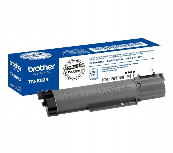Toner Brother TN-B023 Oryginał Czarny do HL-B2080DW DCP-B7520DW MFC-B7715DW