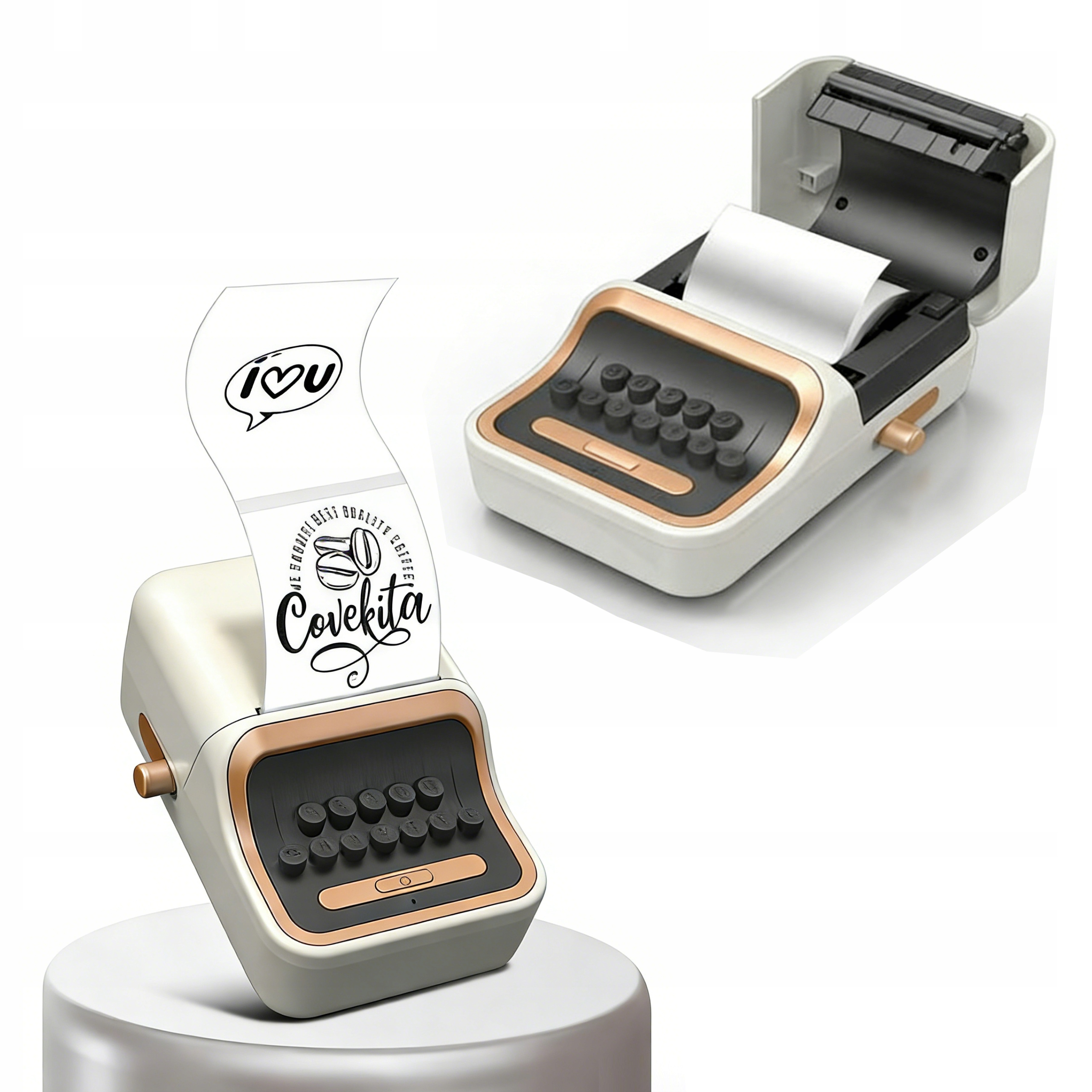 Termotiskárna samolepících termálních štítků Bluetooth