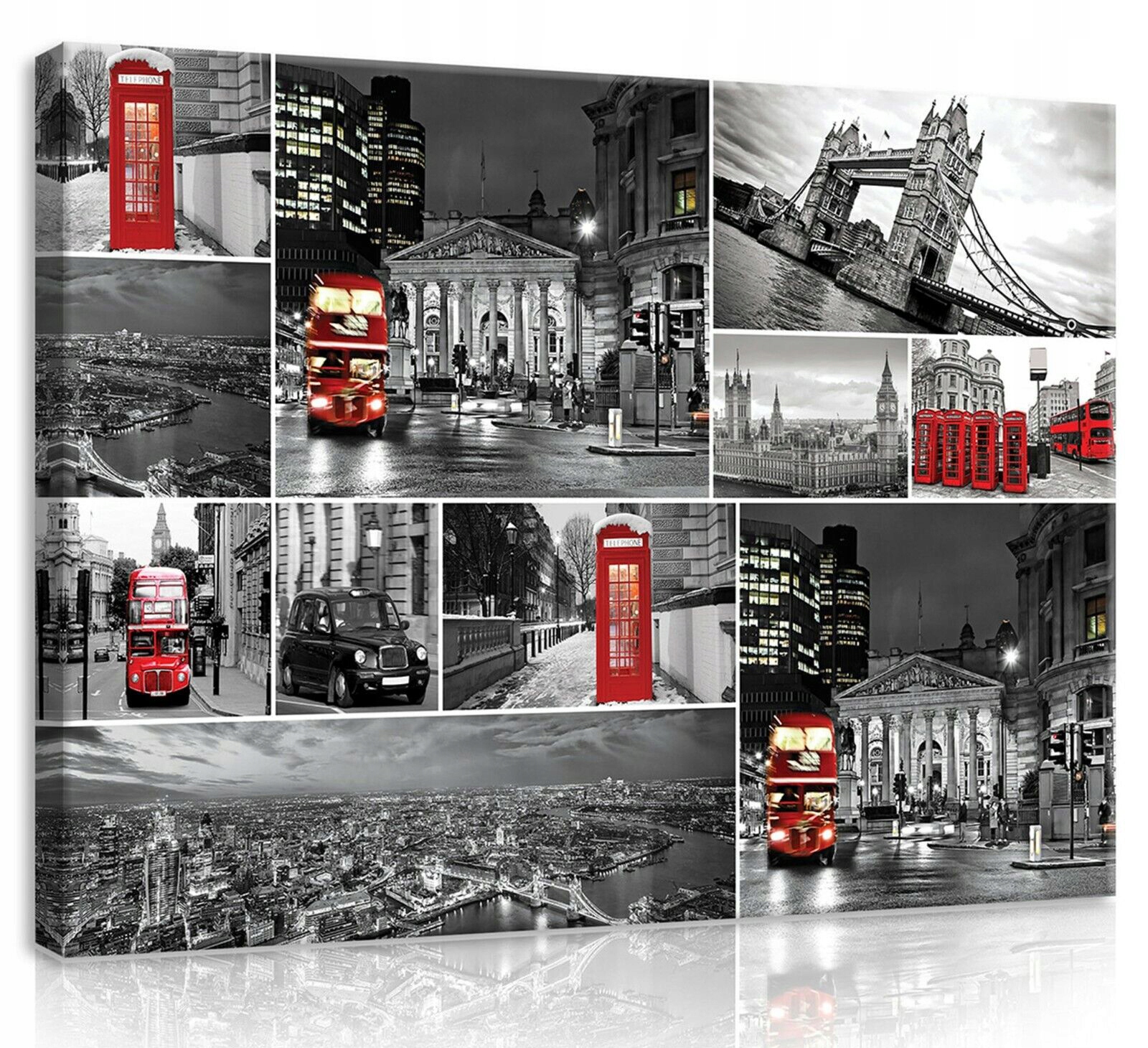 Obraz Na Plátně Canvas 80x60 Londýn Pohled Symbol