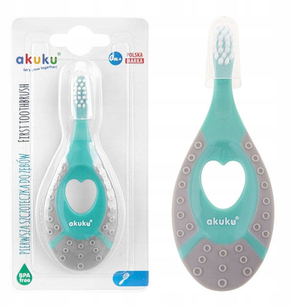 AKUKU SZCZOTECZKA DO ZĘBÓW DLA NIEMOWLĄT I DZIECI