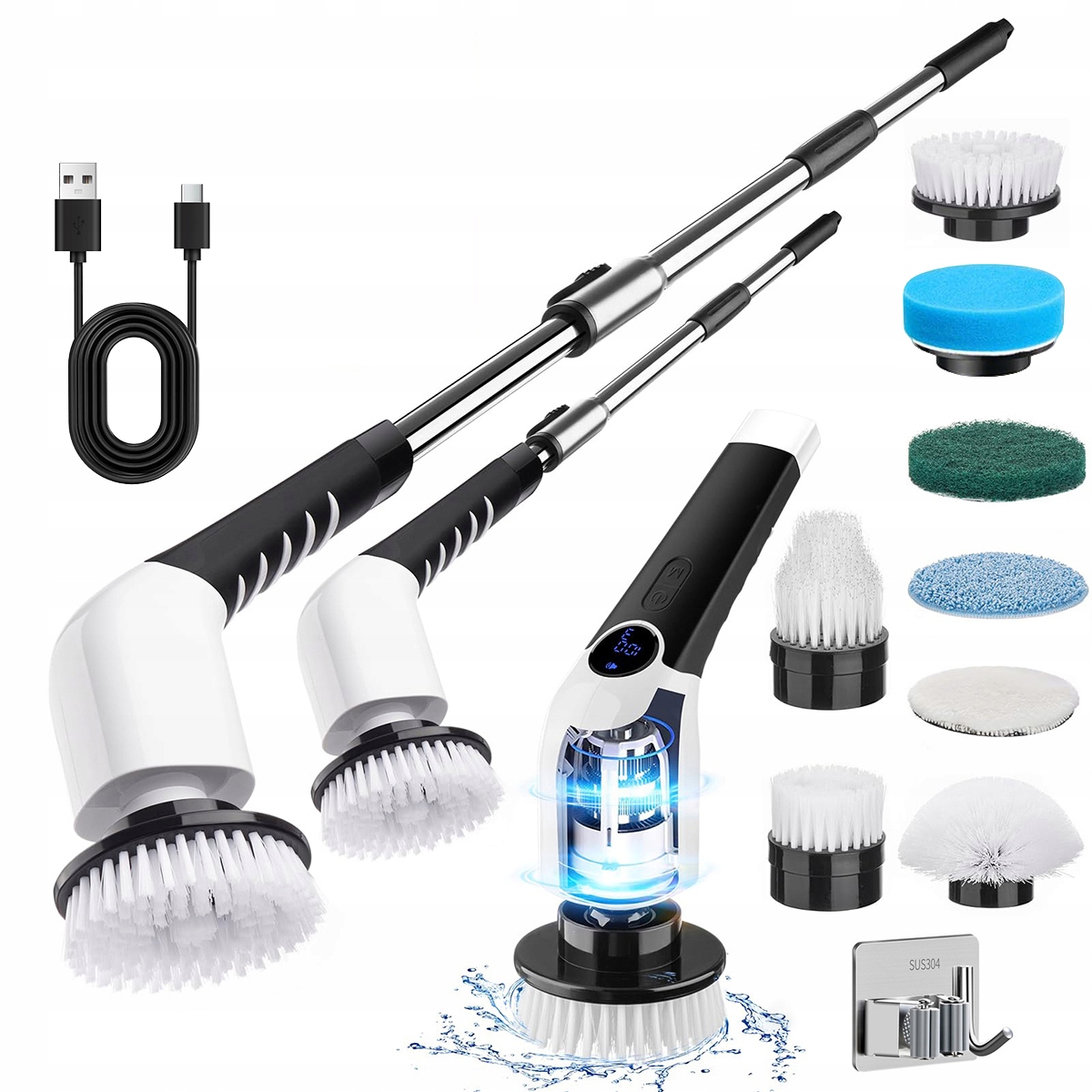 Levně Rotační Elektrický Čisticí Kartáč