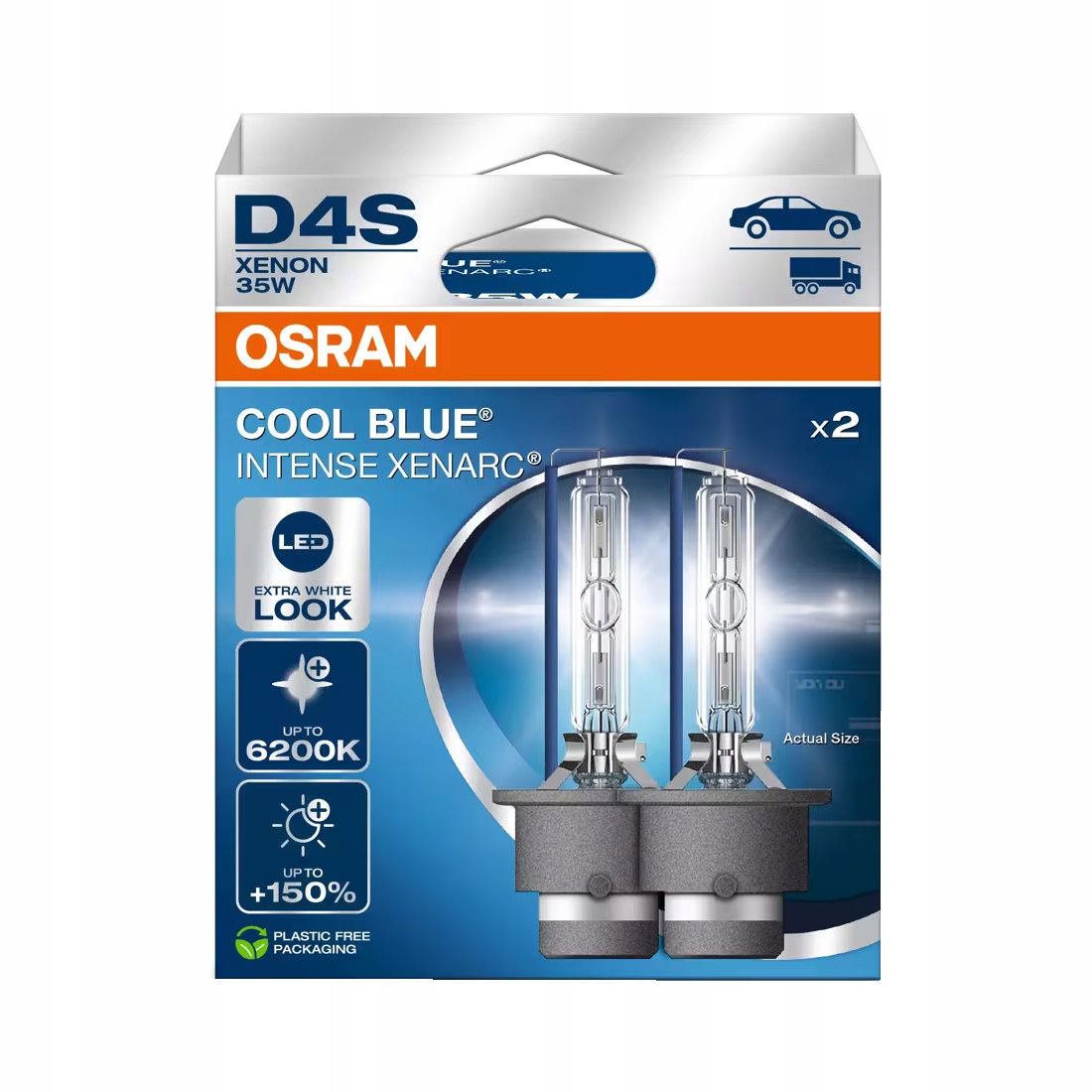 D4S Osram Cool Blue Intense Xenarc 62000K Led Žiarovka s extra bielym svetlom (66440CBN)