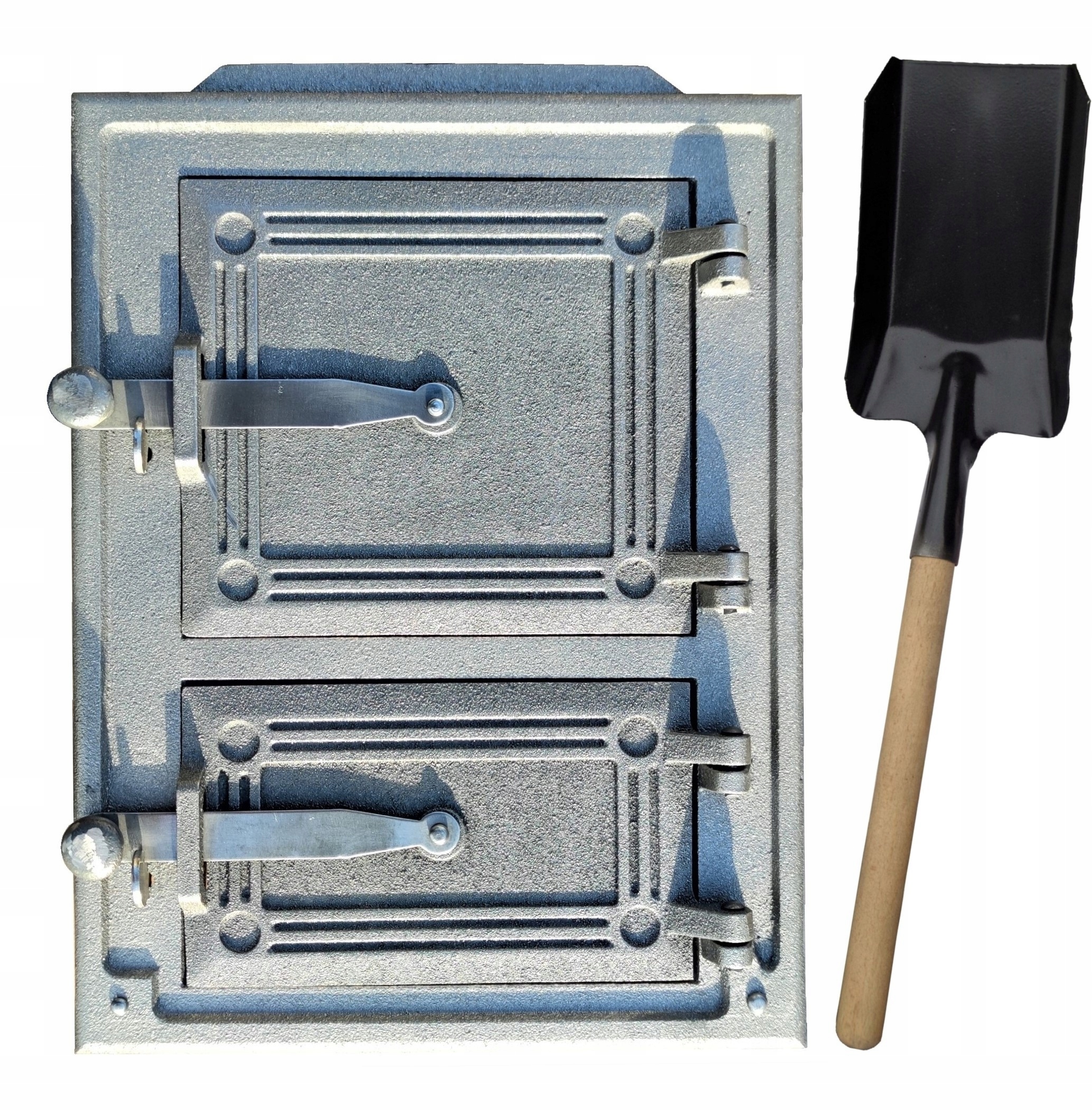 Drzwiczki żeliwne do kuchni wędzarni pieca kafl.