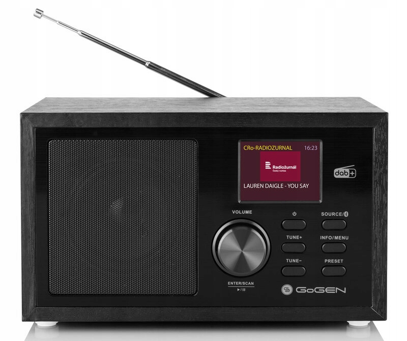 KUCHYNSKÉ RÁDIO RETRO BLUETOOTH LCD FM DAB + GOGEN EAN 8590393326174
