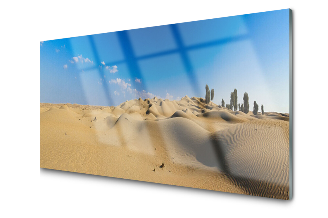 

Panel szklany dekor Pustynia 120x60 + Klej