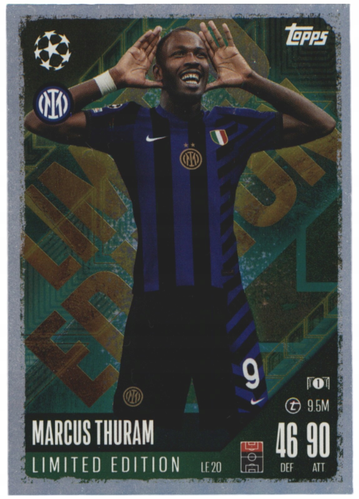 Topps Match Attax 2024-2025 Limited LE20 Marcus Thuram Inter