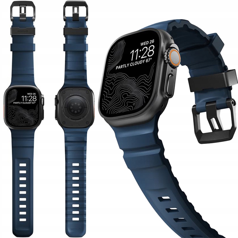 Sportovní řemínek Nomad pro Apple Watch 10/9/8/7/SE/6/5/4 49/46/45/44 mm, řemínek