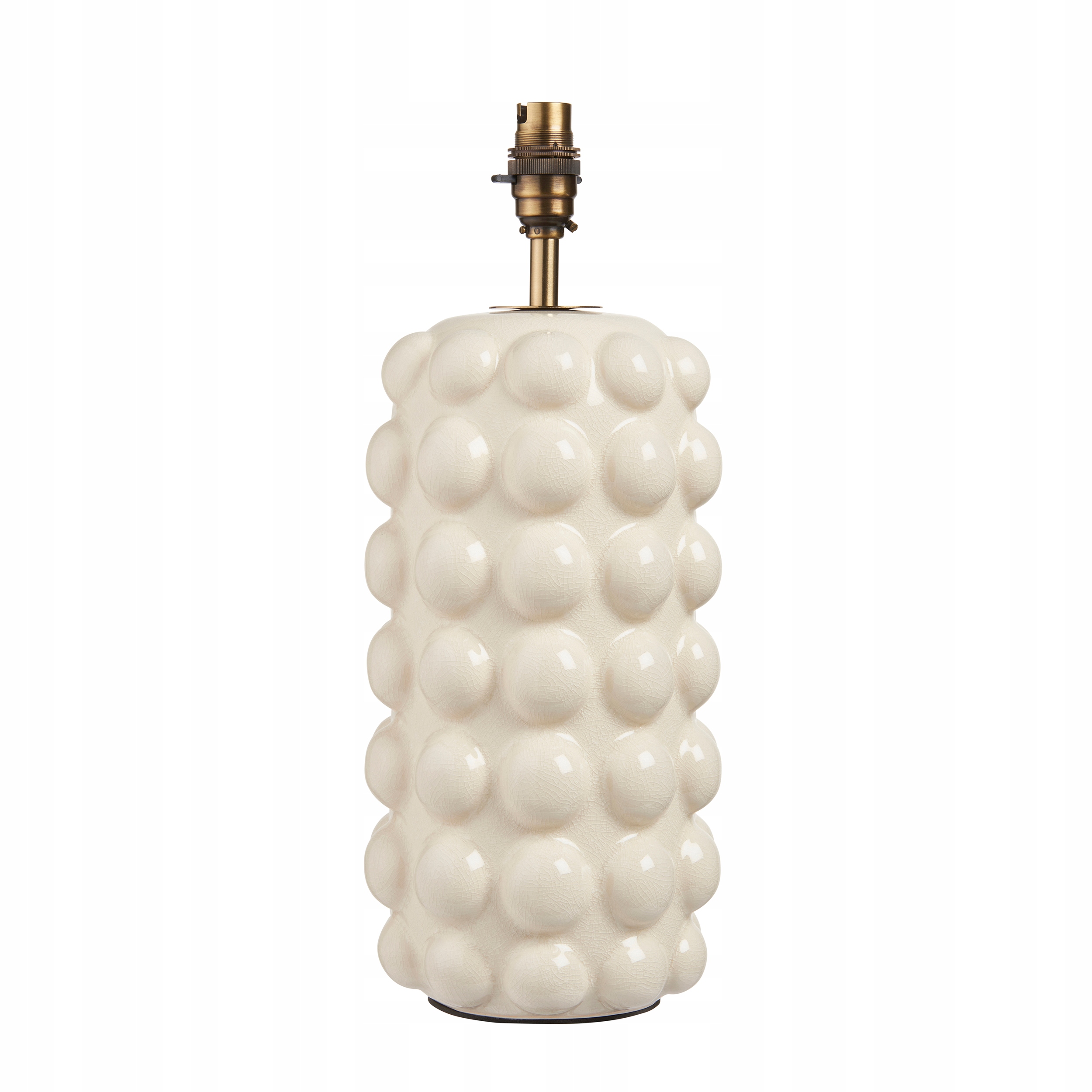 Endon Bobble Základňa stolovej lampy Krémová keramika Art Deco B22