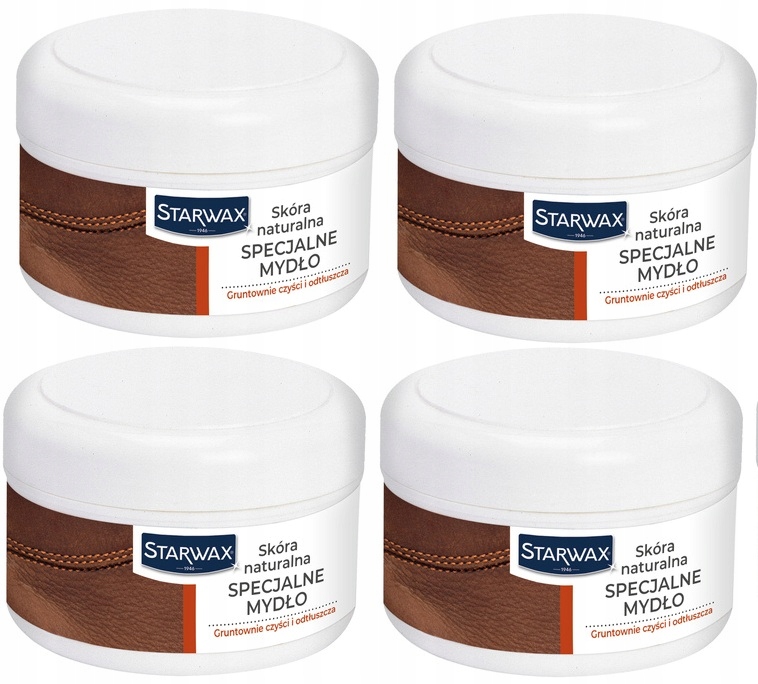 Levně 4xSTARWAX Jemné Mýdlo Na Kůži 150 ML