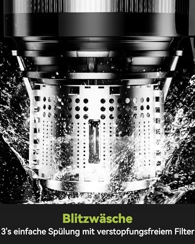 LINKCHEF Wolnoobrotowa Wyciskarka 200W 1.2L BPA Free — miniatura 4