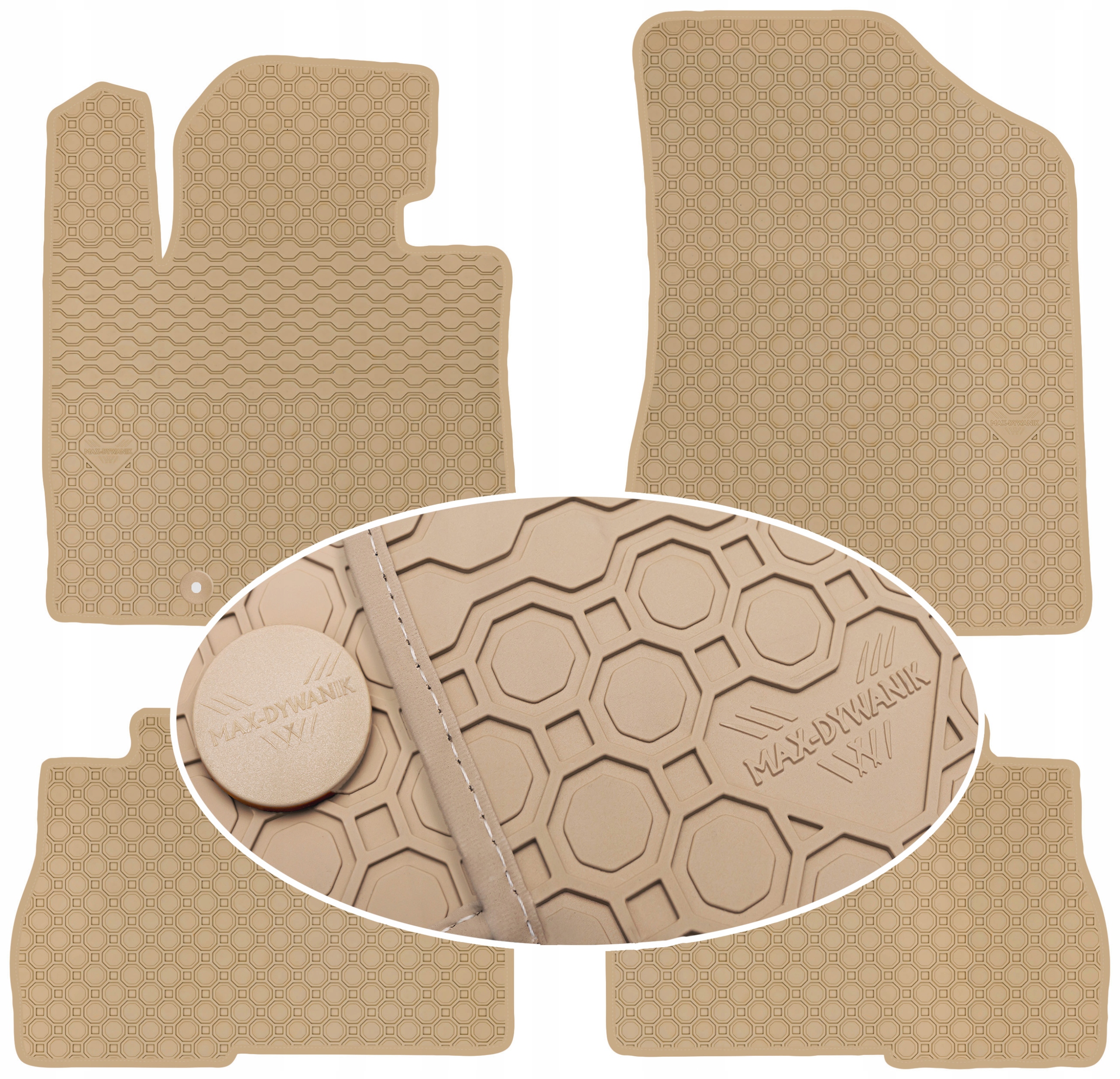 Kia Sorento II Fl 2012-2015 Koberce Béžové