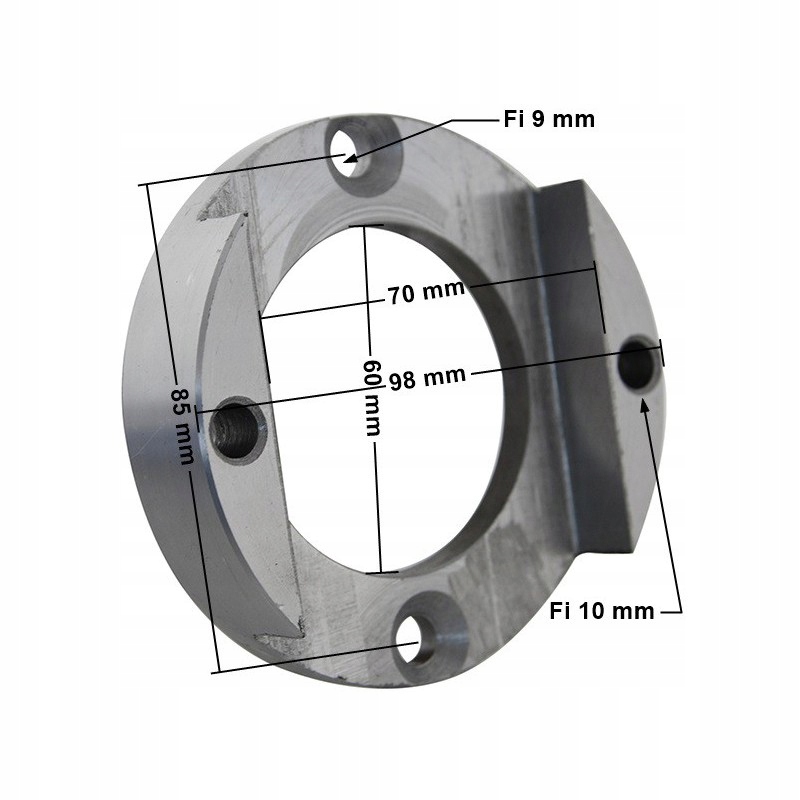 PIASTA NAPEDU POMPY PRZYKRECANA DO KOLA WOZEK GPW Weight with packaging 1 kg