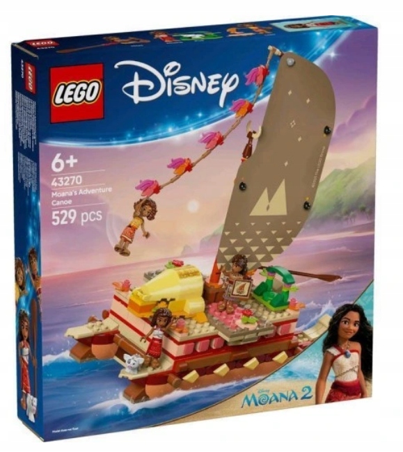 Lego 43270 Disney Kajakové Dobrodružství Vaiany