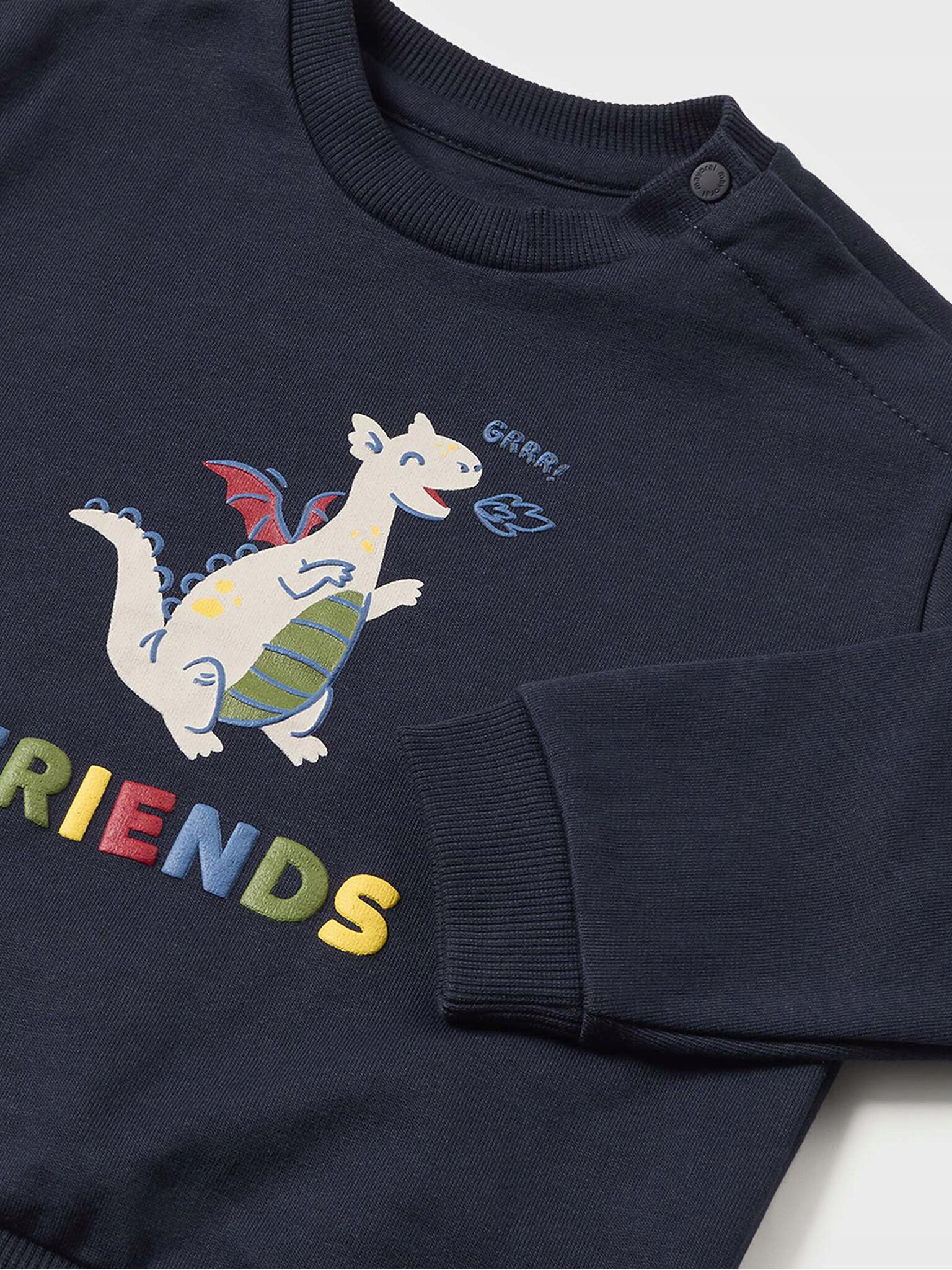 Mayoral Komplet bluza i spodnie materiałowe 2.874 Niebieski Regular Fit Marka Mayoral