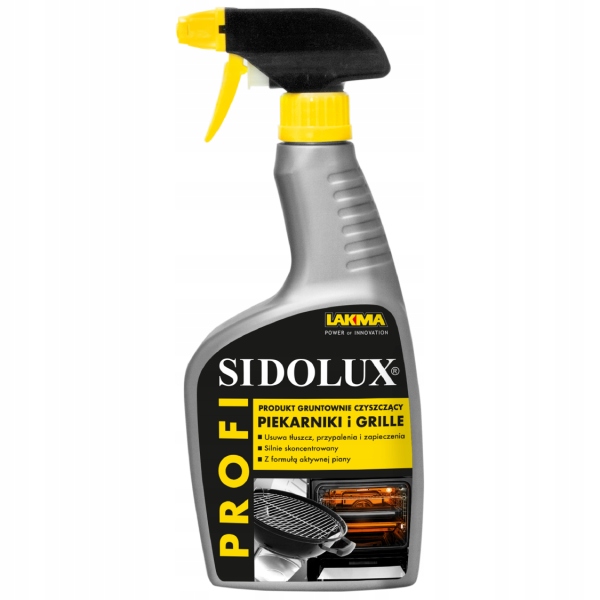 

Sidolux Profi Silny Środek Czyszczenia Piekarników