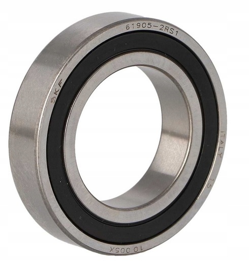 Skf Kuličkové ložisko, obyčejné, 25x42x9, 61905 2RS 6905 2RS (61905-2RS1) Skf