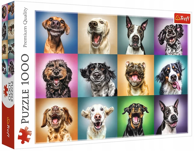 

Trefl Puzzle 1000 Elem Zabawne Psie Portrety 10462